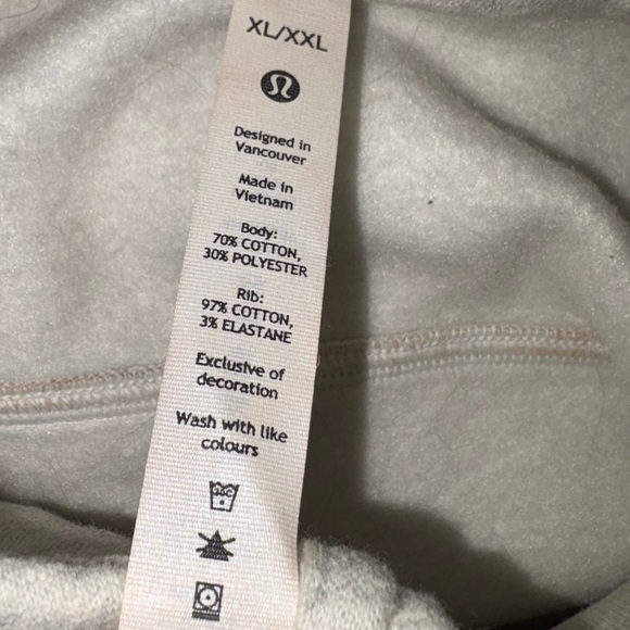 Lululemon Women’s Oversized Scuba Half Zip XL/XXL - Picture 5 of 6